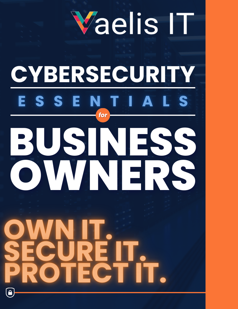 Thumbnail showing the cover of the free Cybersecurity essentials booklet that can be downloaded